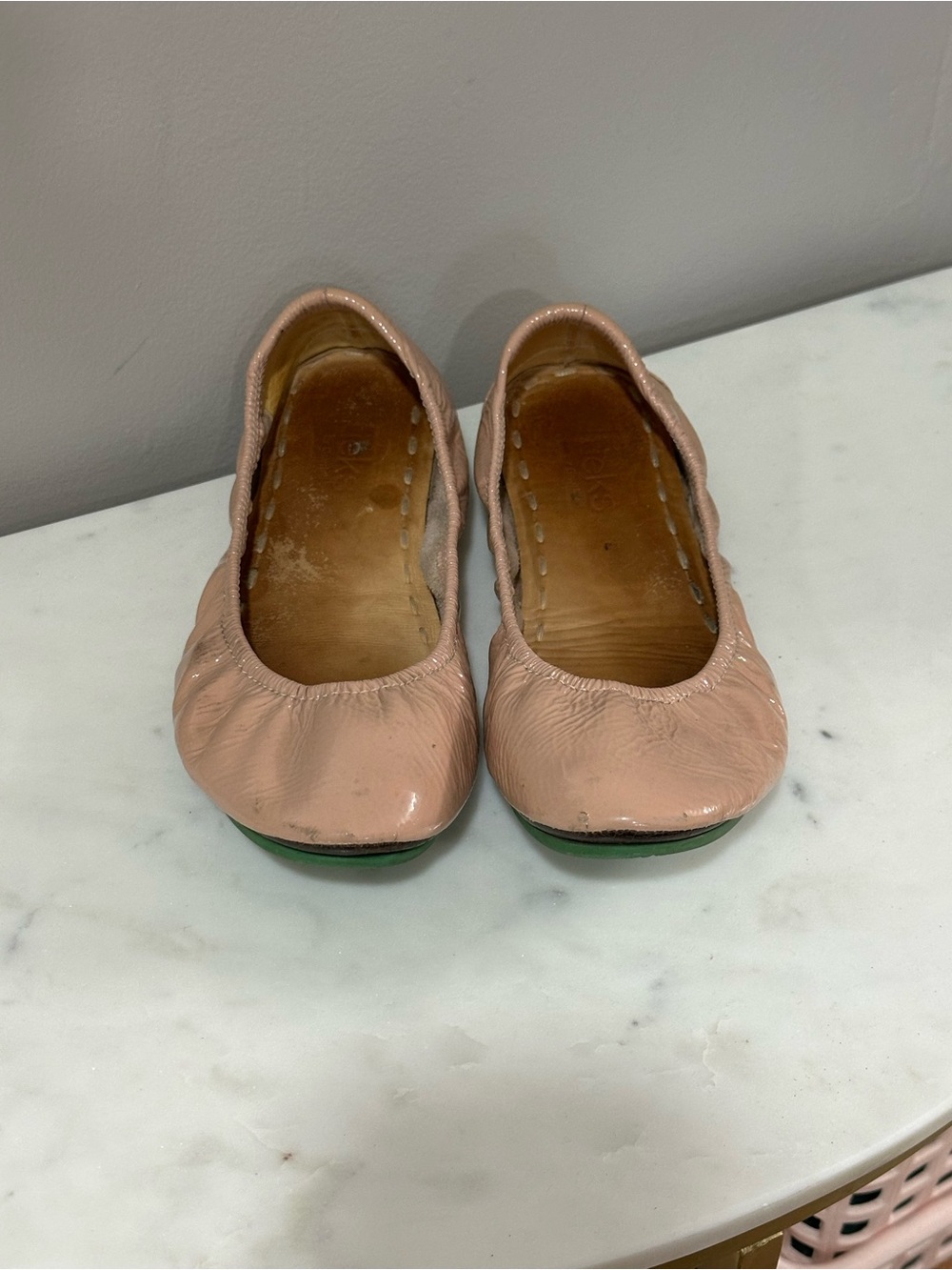Tieks Ballet Flats - Blush Patent